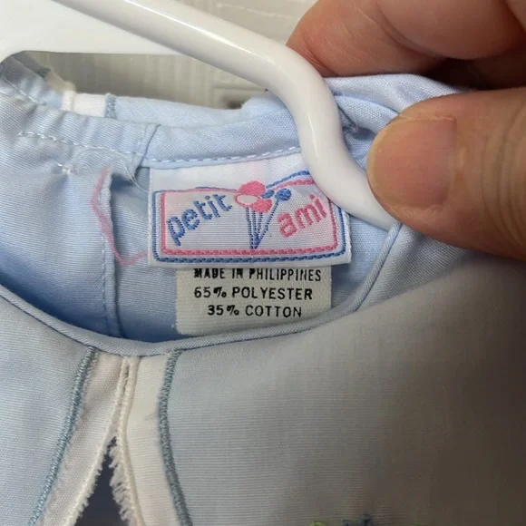 Lovely vintage powder blue Petit Ami bloomers size 9 months - Picture 5 of 7